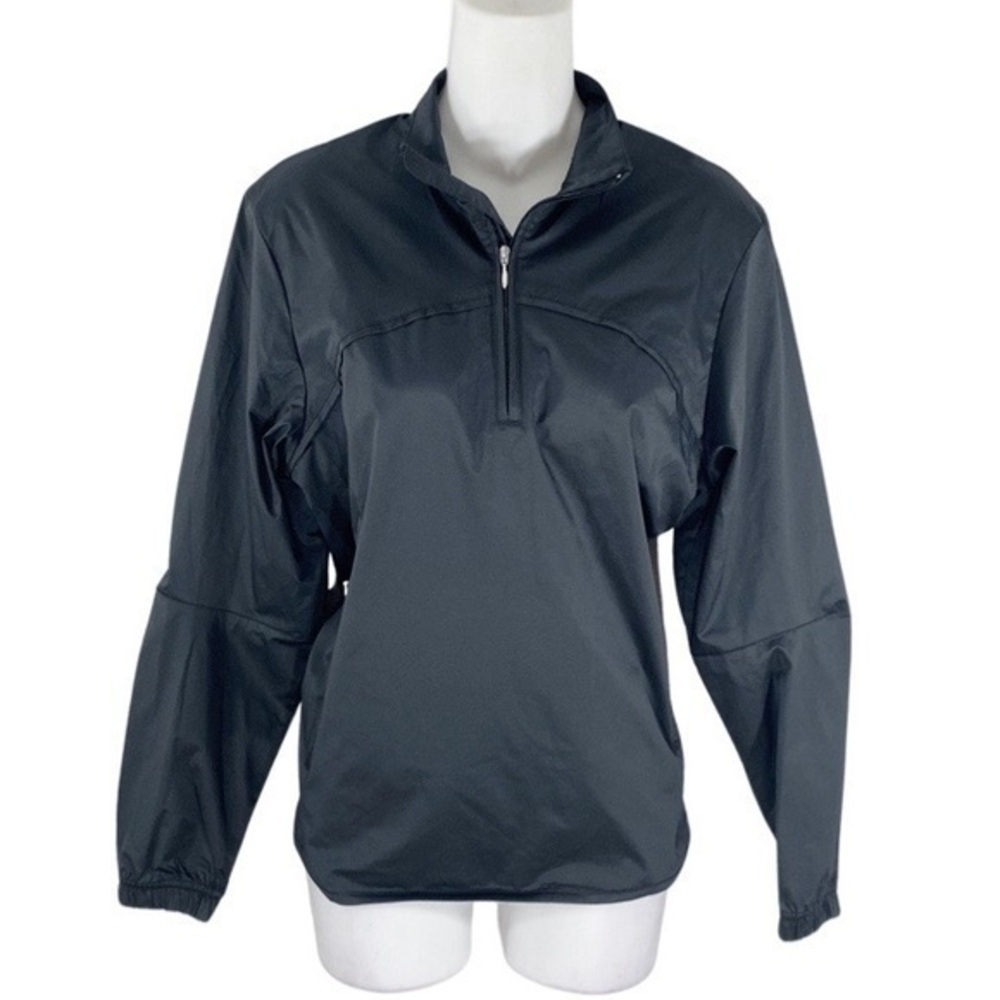 Nike Golf black half zipper windbreaker jacket Small